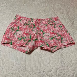 Lilly Flamingo shorts size 2
